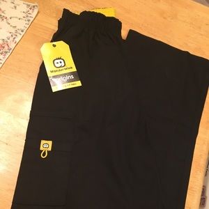 NEW Wonderwink Black scrub pants